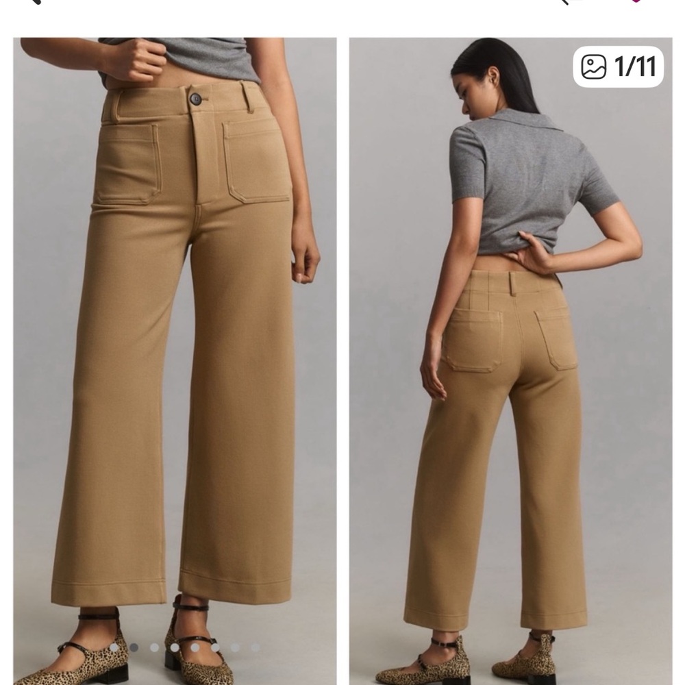 Anthropologie the Colette Black pant